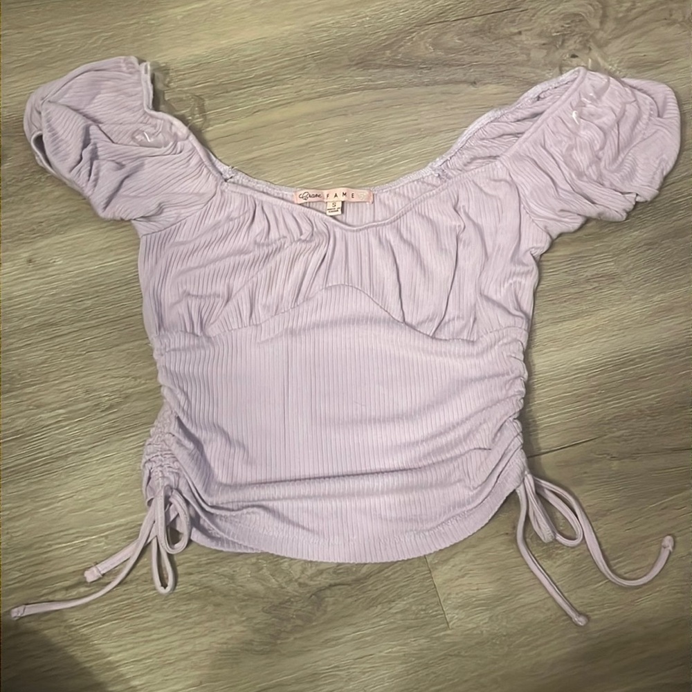 Crave Fame, lavender, size small